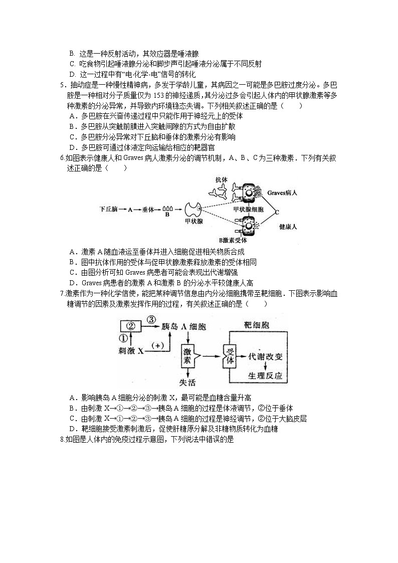 2021正阳县高中高二下学期第三次素质检测生物试卷含答案第2页