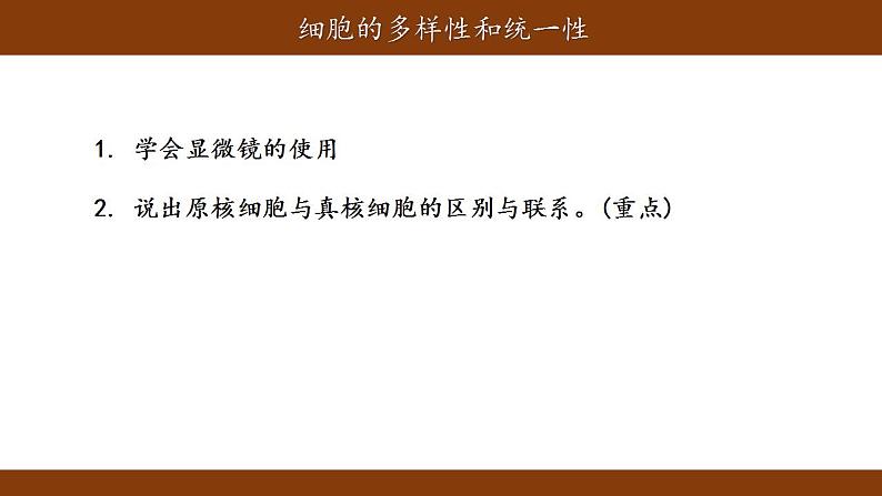 1.2细胞的多样性和统一性课件-2021-2022学年高一上学期生物人教版（2019）必修1第2页