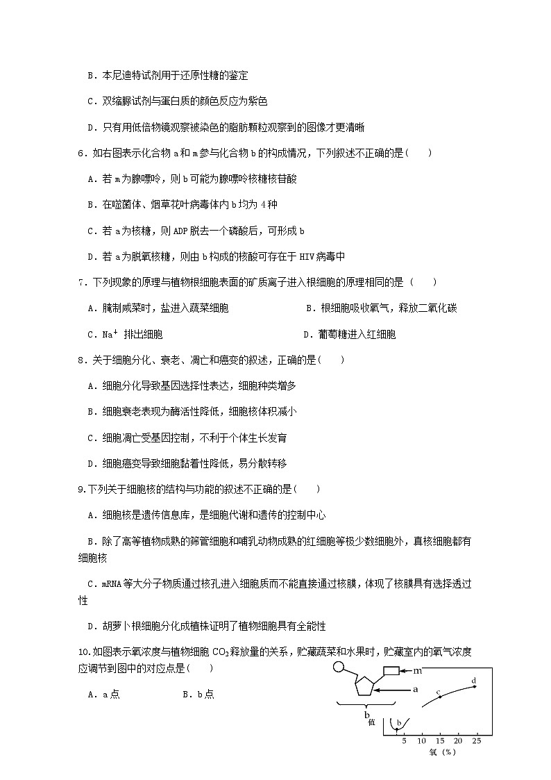 2021昌吉教育共同体高二下学期期末生物试题含答案第2页