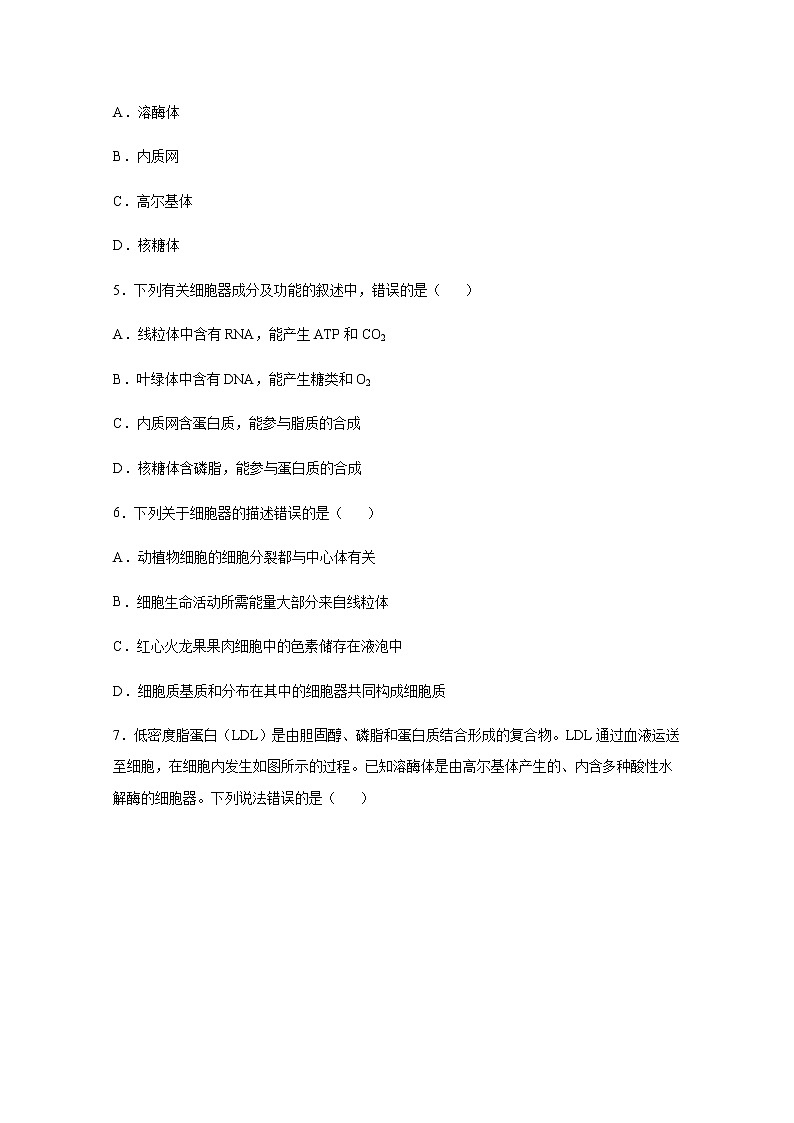 2020省大庆实验中学高二下学期周测（29-30）生物试题含答案02