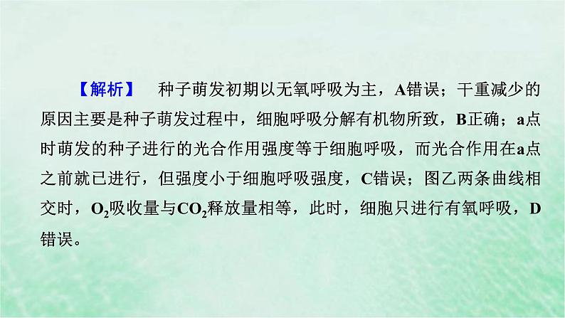 高考生物二轮复习热点专训2种子与果实课件第8页