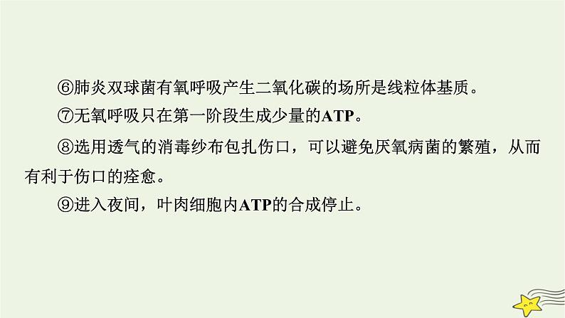 高考生物二轮复习板块1以细胞为核心的细胞系统专题3光合作用和细胞呼吸课件第8页