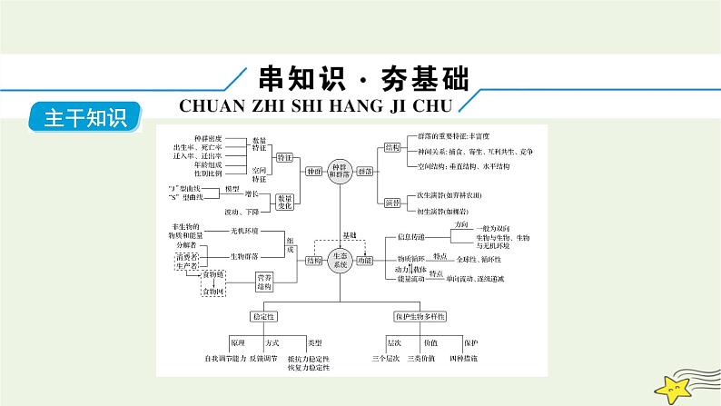 高考生物二轮复习板块3以调节为基础的稳态系统专题11生物与环境课件07