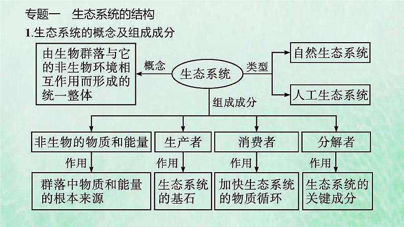 新人教版高中生物选择性必修2第三章生态系统及其稳定性本章整合课件06