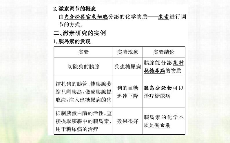 新人教版高中生物选择性必修1第3章体液调节第1节激素与内分泌系统课件06