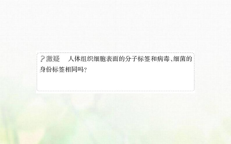 新人教版高中生物选择性必修1第4章免疫调节第2节特异性免疫课件04