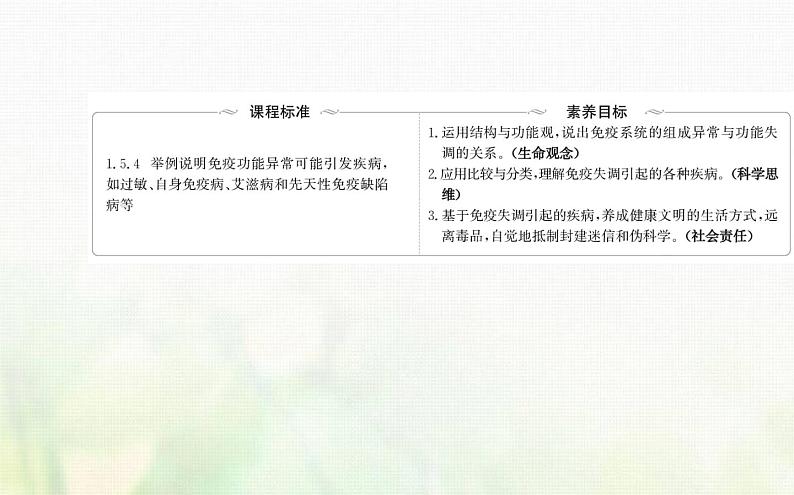 新人教版高中生物选择性必修1第4章免疫调节第3节免疫失调课件第2页