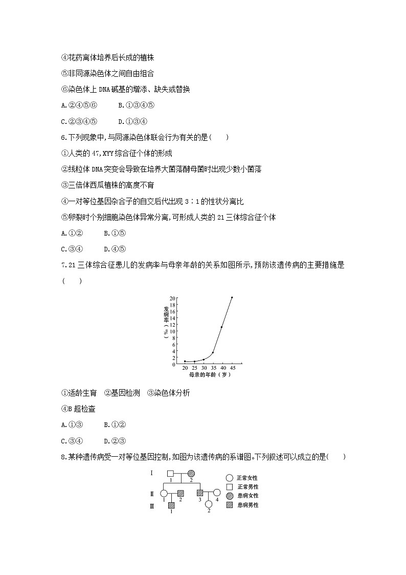 新教材高中生物暑假作业第20天综合提升含基因的表达基因突变及其他变异生物的进化含解析第2页
