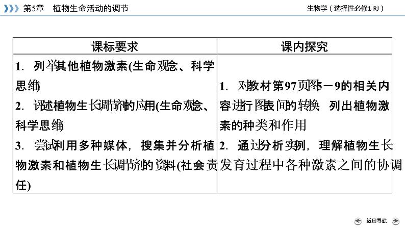 2022-2023学年高中生物新人教版选择性必修1第5章植物生命活动的调节第2节其他植物激素课件第3页