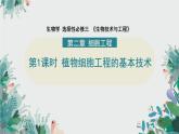高中生物 植物细胞工程的基本技术  课件