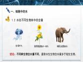 高中生物 细胞中的无机物 授课PPT 课件