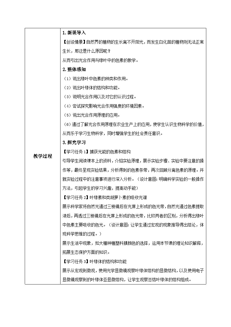 5.4《光合作用与能量转化》课件+教案+练习02