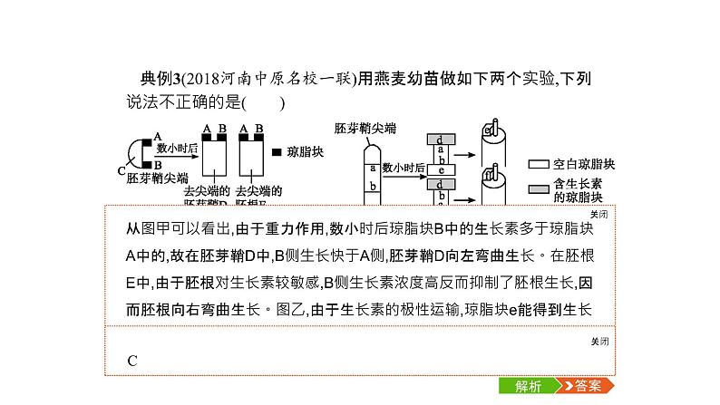 高考生物一轮复习微专题6透析与植物激素相关的实验课件07