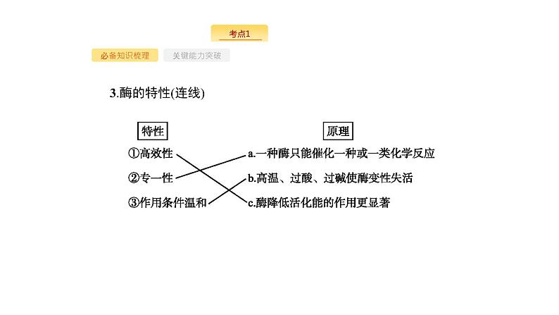 高考生物一轮复习第8讲降低化学反应活化能的酶课件第6页