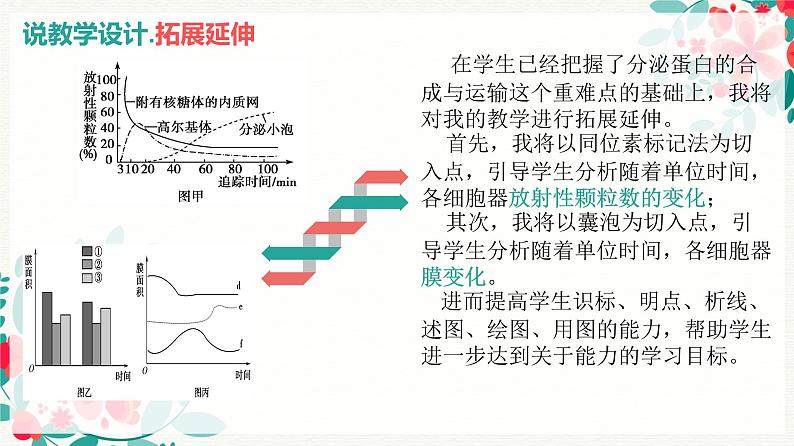 3.2分泌蛋白的合成与运输说课课件--高一上学期生物人教版必修1第8页