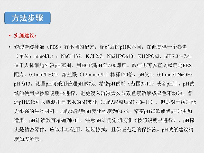 1.2.1探究实践：模拟生物体维持pH的稳定课件--高二上学期生物人教版选择性必修1第6页