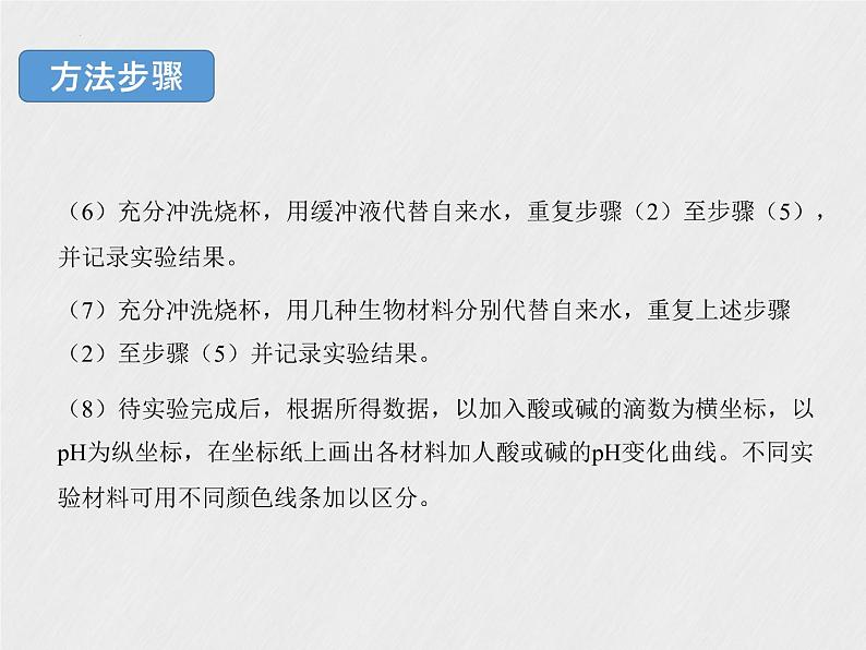 1.2.1探究实践：模拟生物体维持pH的稳定课件--高二上学期生物人教版选择性必修1第8页