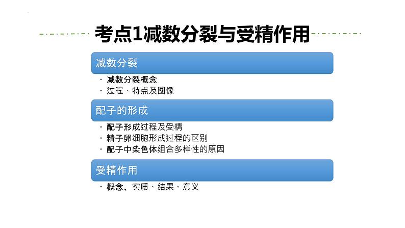 高三一轮复习生物：专题1-遗传的细胞基础（减数分裂&有丝分裂）课件第2页