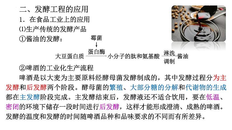 1.3发酵工程及其应用课件--高二下学期生物人教版选择性必修307