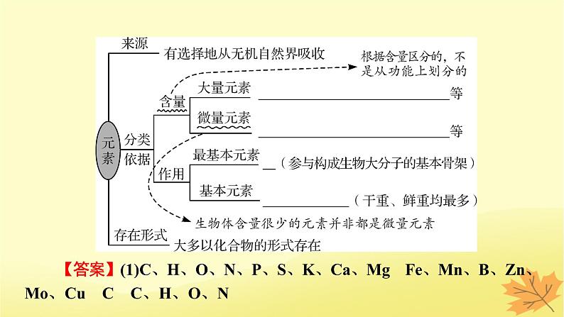 2023版高考生物一轮总复习第1单元走近细胞组成细胞的分子第2讲细胞中的元素和化合物细胞中的无机物课件第5页