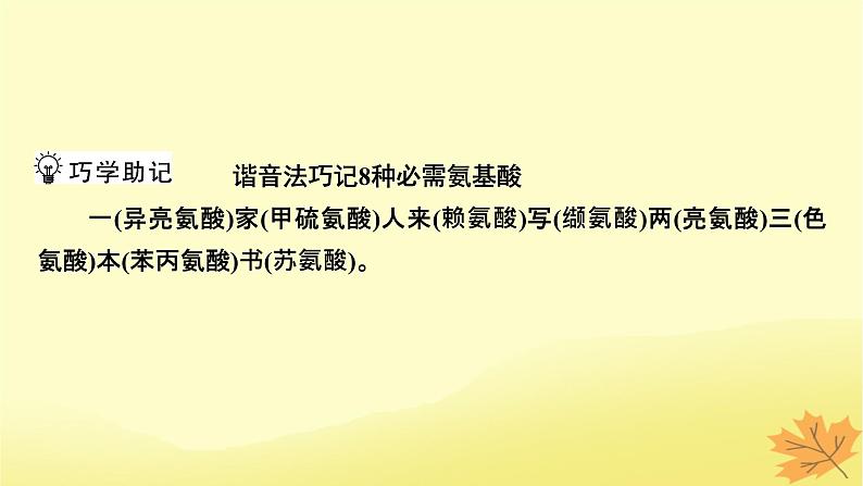 2023版高考生物一轮总复习第1单元走近细胞组成细胞的分子第3讲蛋白质是生命活动的主要承担者课件第5页