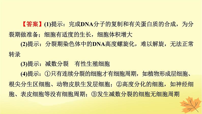 2023版高考生物一轮总复习第4单元细胞的生命历程第1讲细胞的增殖课件07