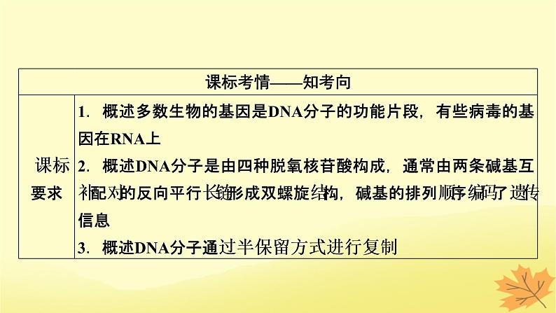 2023版高考生物一轮总复习第6单元基因的本质基因的表达第2讲DNA的结构DNA的复制基因通常是有遗传效应的DNA片段课件02