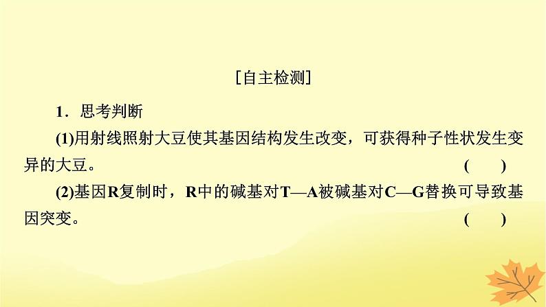 2023版高考生物一轮总复习第7单元基因突变及其他变异生物的进化第1讲基因突变和基因重组课件第6页