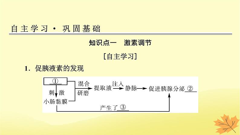 2023版高考生物一轮总复习第8单元人和高等动物生命活动的调节第3讲体液调节课件04