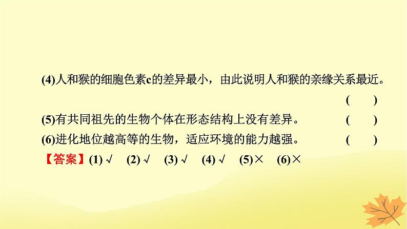 2023版高考生物一轮总复习第7单元基因突变及其他变异生物的进化第3讲生物的进化课件08