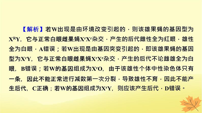 2023版高考生物二轮总复习热点专题9利用“假说_演绎法”探究变异的类型课件第6页