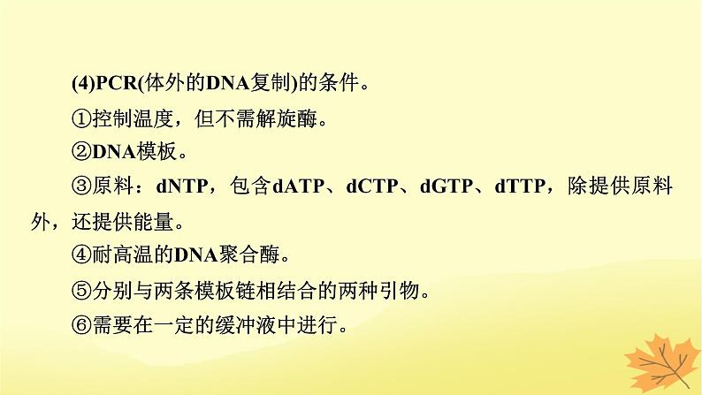 2023版高考生物二轮总复习热点专题14PCR技术及应用课件06