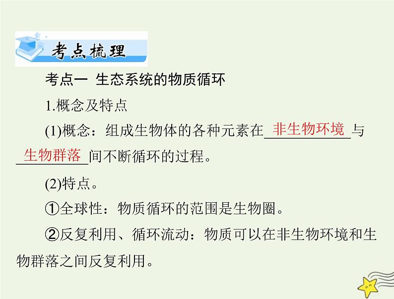 2023版高考生物一轮总复习第3章第3、4、5节生态系统的物质循环信息传递生态系统的稳定性课件第2页