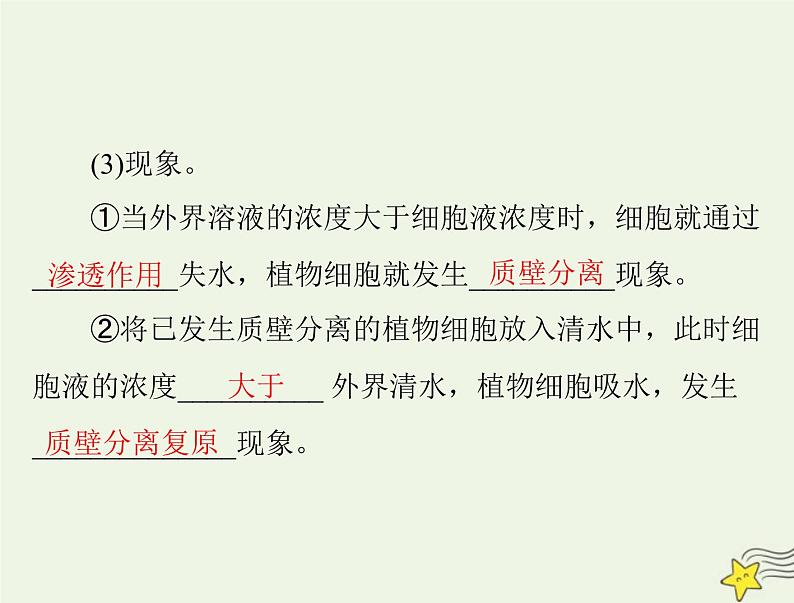 2023版高考生物一轮总复习第4章细胞的物质输入和输出课件第8页