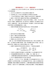 新课标2023版高考生物一轮总复习课时验收评价二十六基因的表达