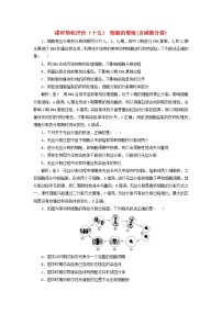 新课标2023版高考生物一轮总复习课时验收评价十五细胞的增殖含减数分裂