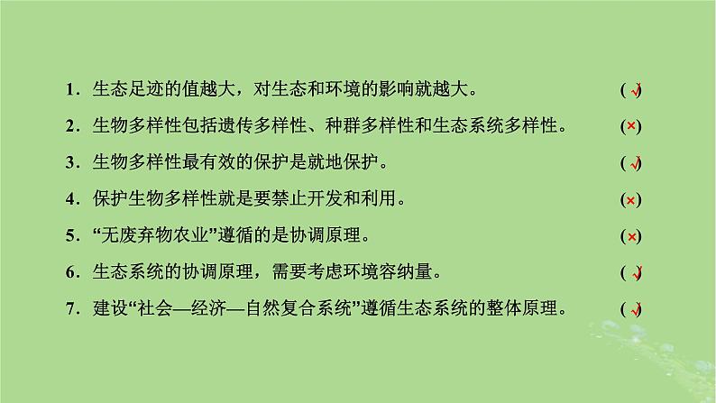 新课标2023版高考生物一轮总复习第十一单元生态系统及人类与环境第3讲人与环境课件第3页