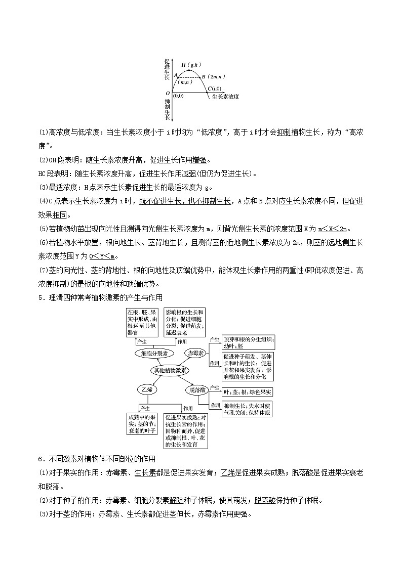 高考生物二轮复习专题5生命活动的调节第9讲植物生命活动的调节学案02