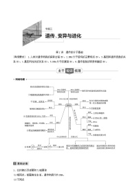 高考生物二轮复习专题3遗传、变异与进化第1讲遗传的分子基础学案含答案