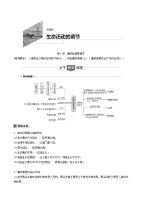 高考生物二轮复习专题4生命活动的调节第1讲植物的激素调节学案含答案