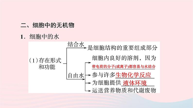 2023版高考生物一轮总复习第1单元细胞及其分子组成第2课细胞中的无机物糖类和脂质课件第8页