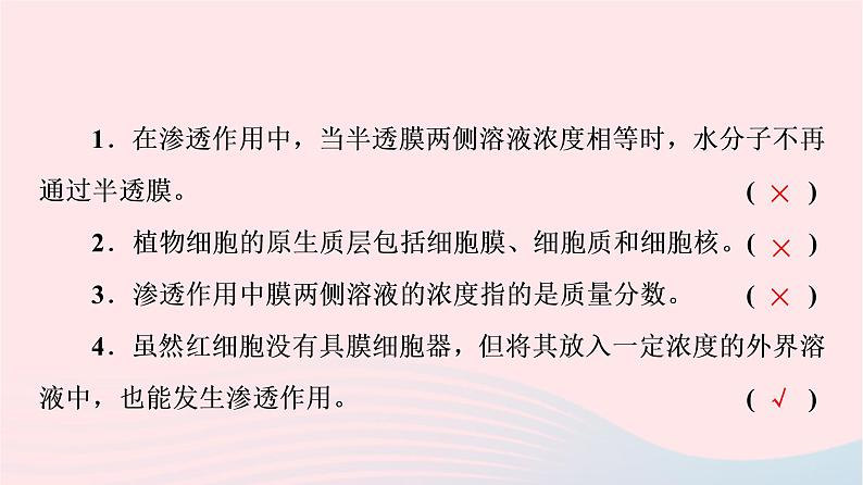 2023版高考生物一轮总复习第3单元细胞的能量供应和利用第6课细胞的物质输入和输出课件第8页