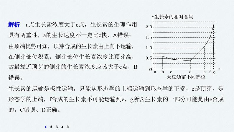 高考生物二轮复习专题9核心题型突破题型3图表图像类选择题课件第7页