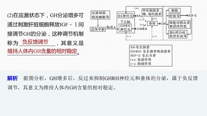 高考生物二轮复习专题9核心题型突破题型6动物调节类非选择题课件第5页