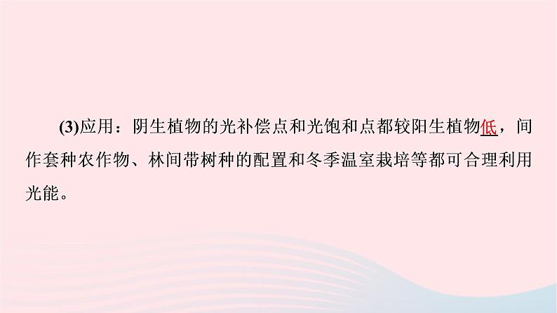 2023版高考生物一轮总复习第3单元细胞的能量供应和利用第10课影响光合作用的因素及应用课件第7页