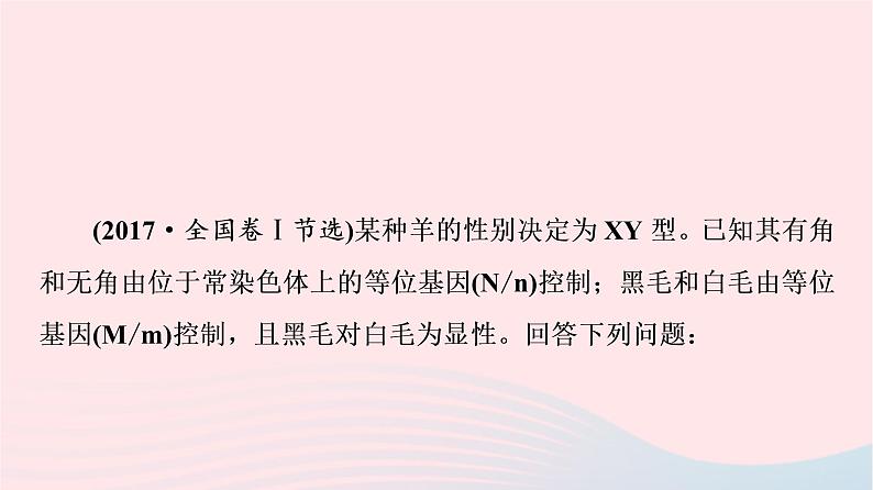 2023版高考生物一轮总复习第5单元遗传的基本规律与伴性遗传实验探究系列3.遗传类实验的设计课件第3页