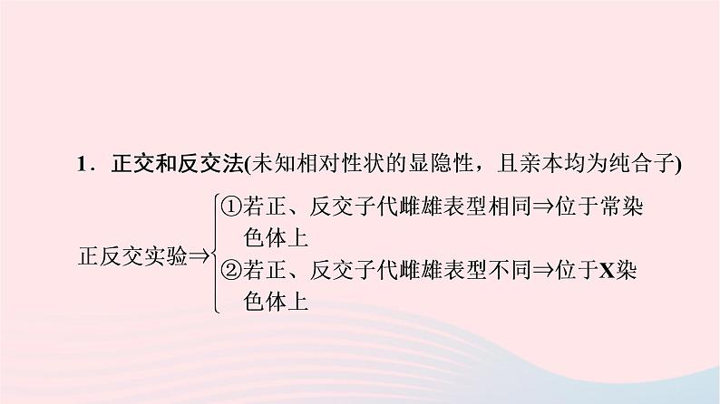 2023版高考生物一轮总复习第5单元遗传的基本规律与伴性遗传实验探究系列3.遗传类实验的设计课件第8页