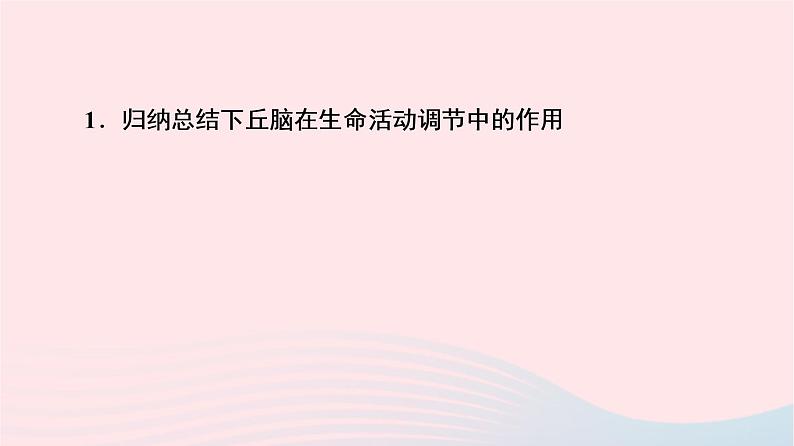 2023版高考生物一轮总复习第8单元生命活动的调节第27课体液调节与神经调节的关系课件08