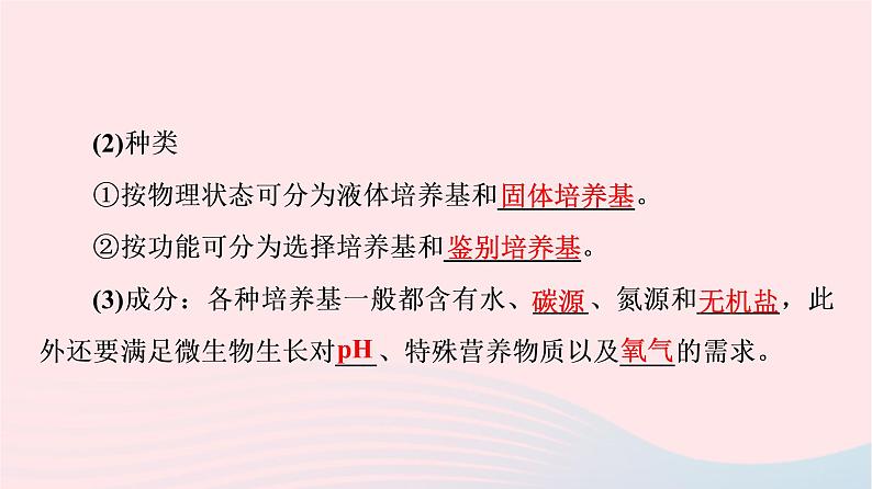 2023版高考生物一轮总复习第10单元生物技术与工程第36课微生物的培养技术及应用课件05