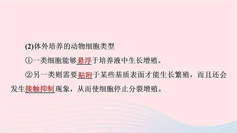 2023版高考生物一轮总复习第10单元生物技术与工程第38课动物细胞工程课件08